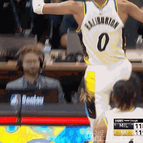 哈利伯顿关键表现 助步行者4-1击退雄鹿